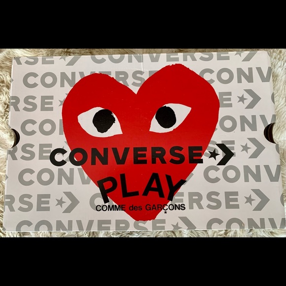 Comme Des Garçons Play. Black. Men size 11 - Picture 6 of 6